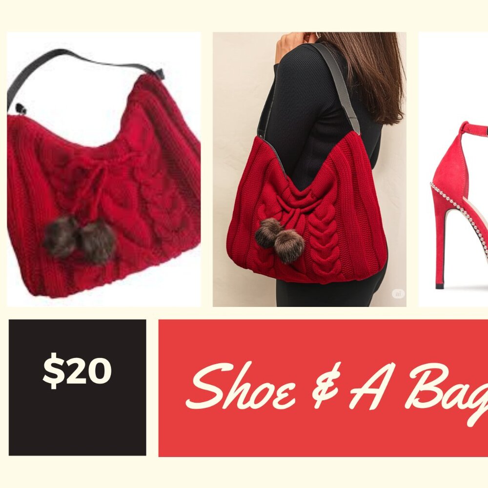 Glamorous bargains 2 for 20 shoe in a bag deal